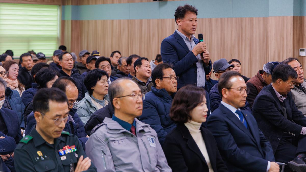 군민과의대화 - 율곡면