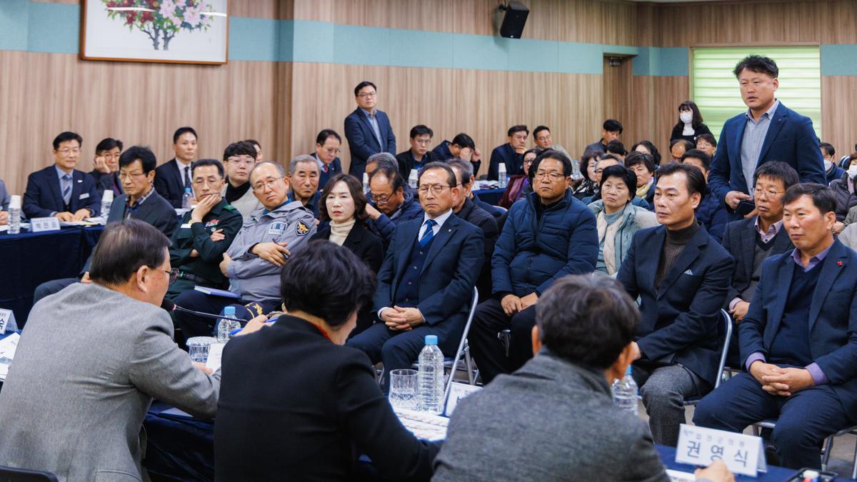 군민과의대화 - 율곡면