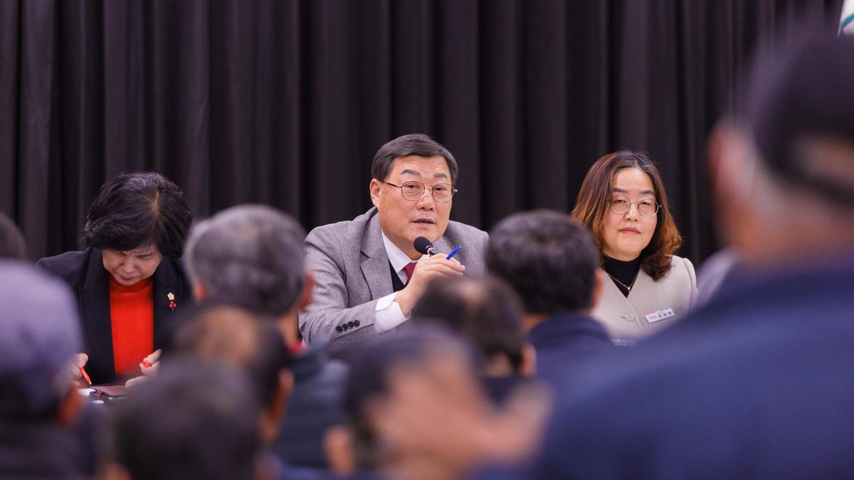 군민과의대화 - 율곡면