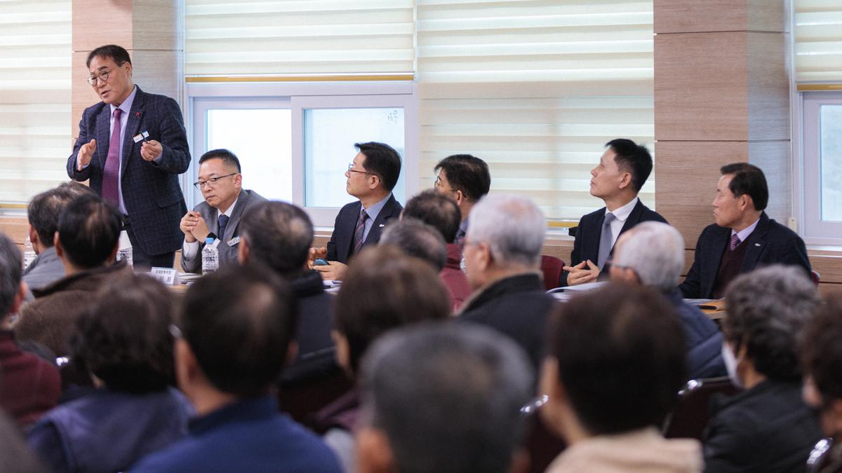 군민과의 대화 - 봉산면