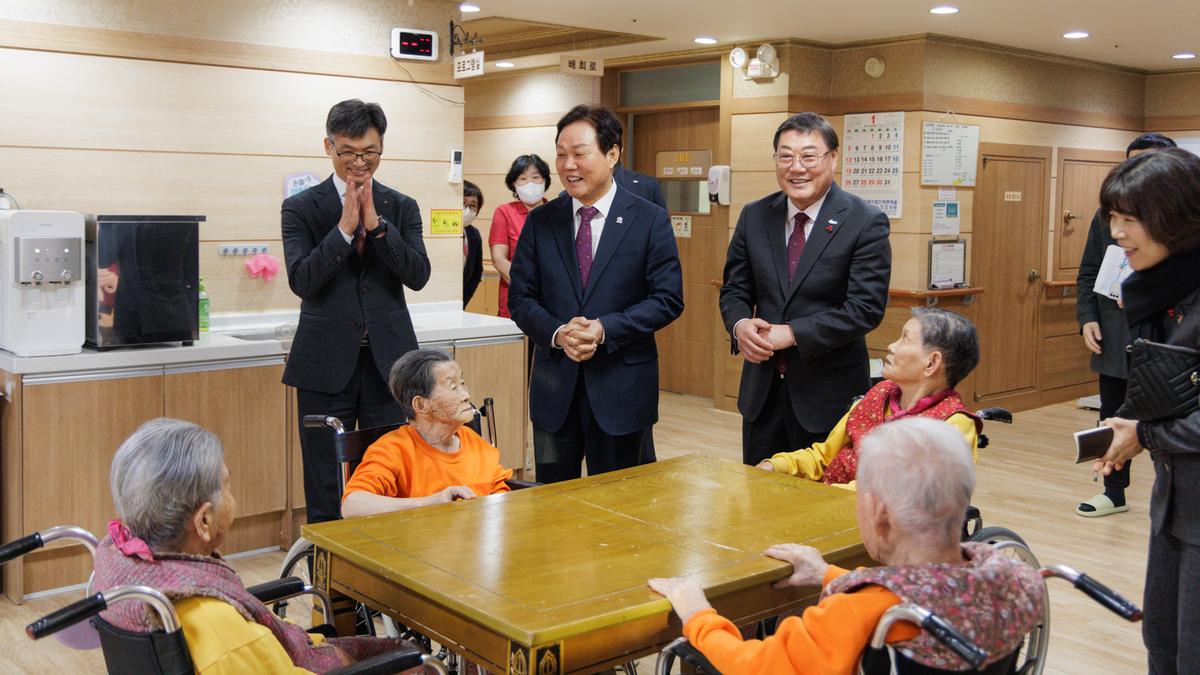 설 명절 민생현장 방문