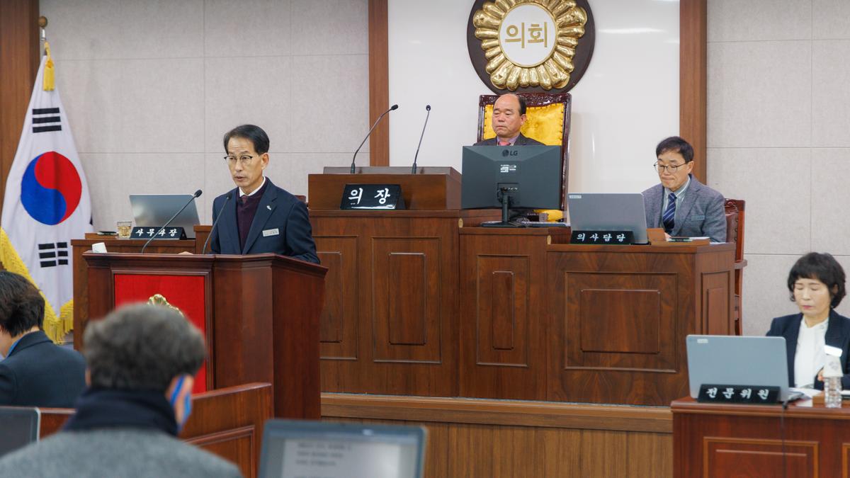 제287회 합천군의회 임시회 제1차 본회의
