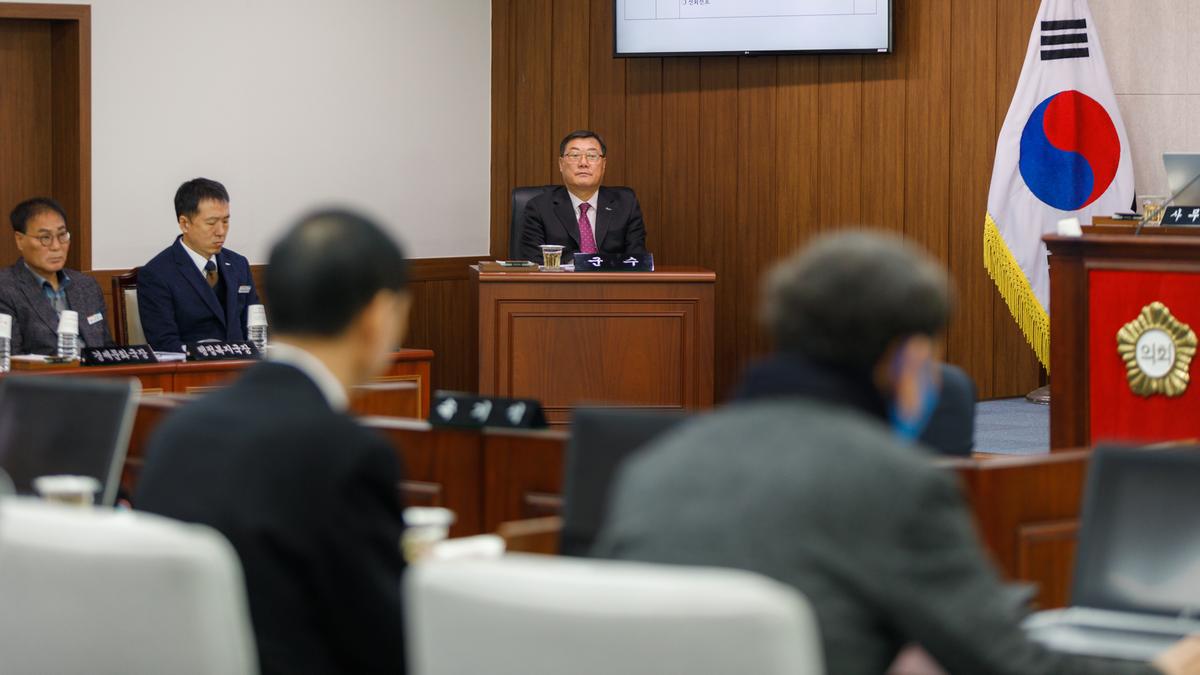 제287회 합천군의회 임시회 제1차 본회의