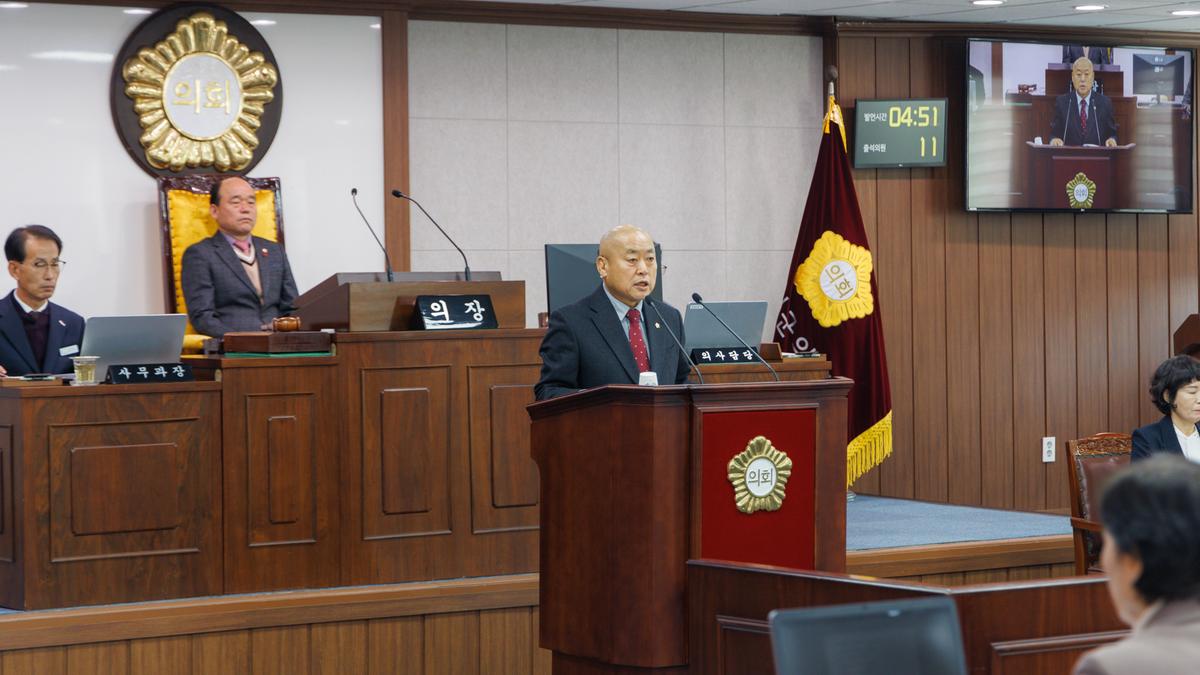 제287회 합천군의회 임시회 제1차 본회의