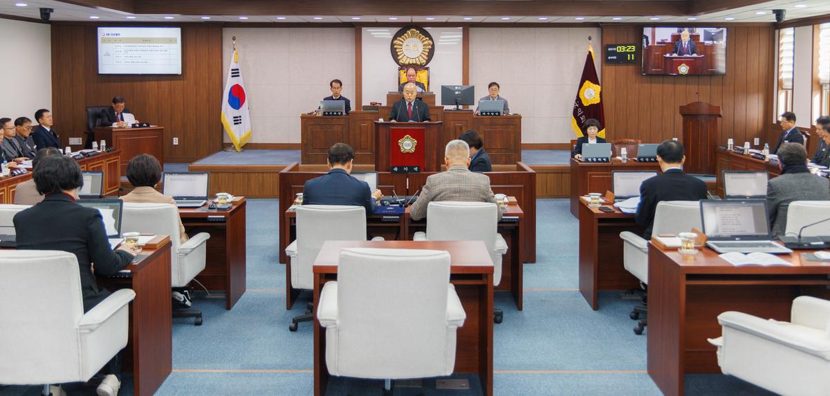 제287회 합천군의회 임시회 제1차 본회의