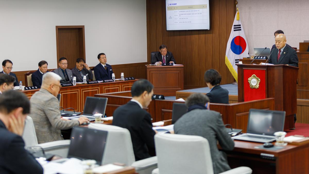 제287회 합천군의회 임시회 제1차 본회의