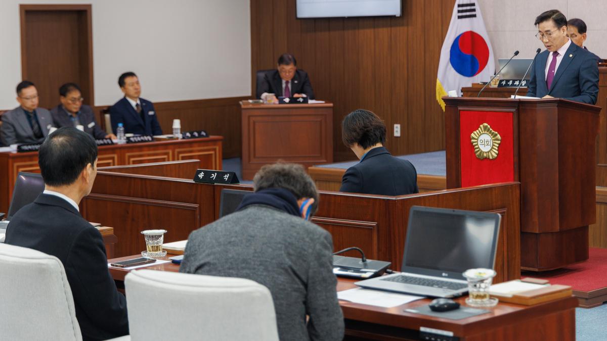 제287회 합천군의회 임시회 제1차 본회의