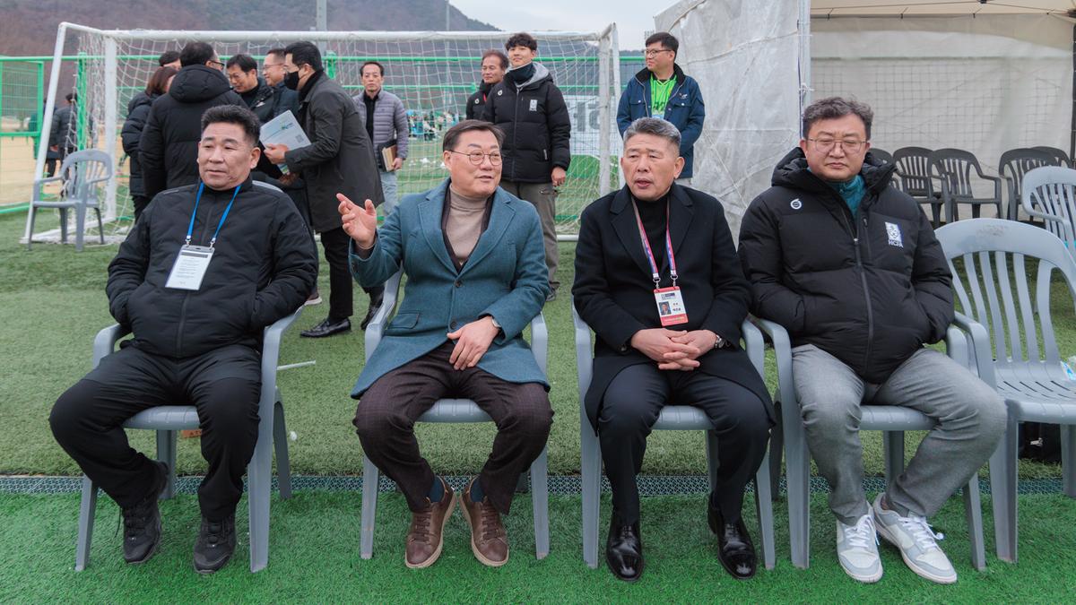 2025춘계 전국고등축구대회 관계자 격력 방문