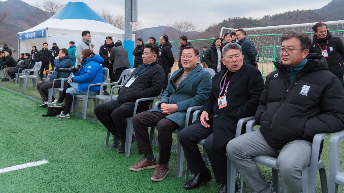 2025춘계 전국고등축구대회 관계자 격력 방문