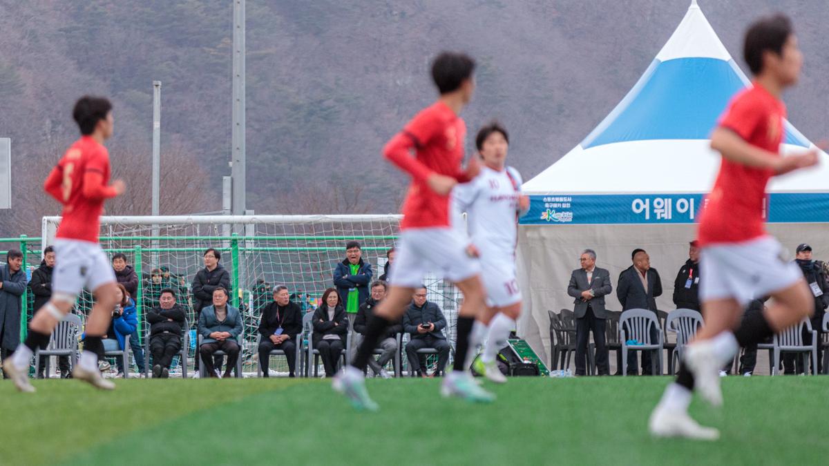 2025춘계 전국고등축구대회 관계자 격력 방문
