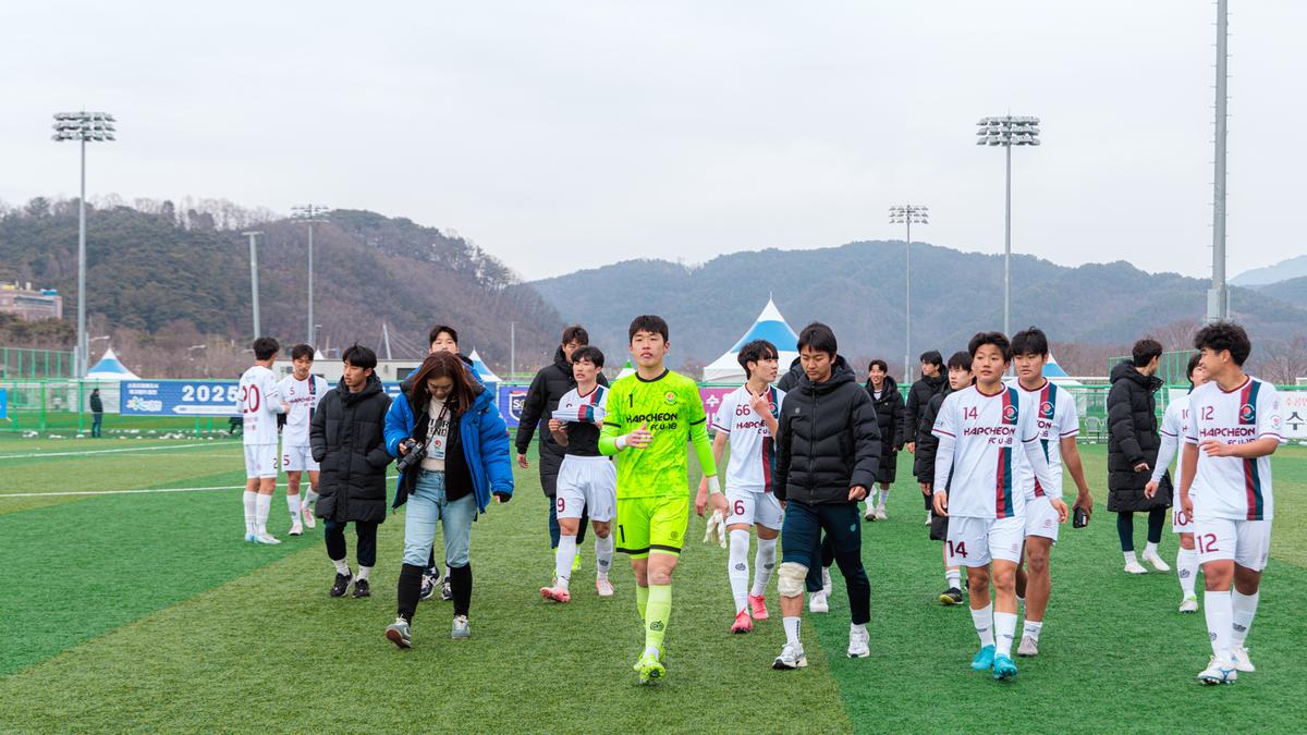 2025춘계 전국고등축구대회 관계자 격력 방문