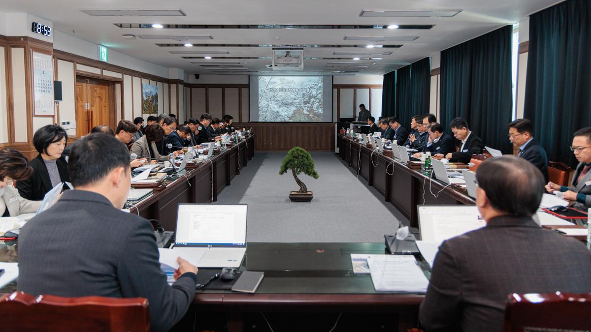 합천군 관광종합계획 수립 용역 중간보고회
