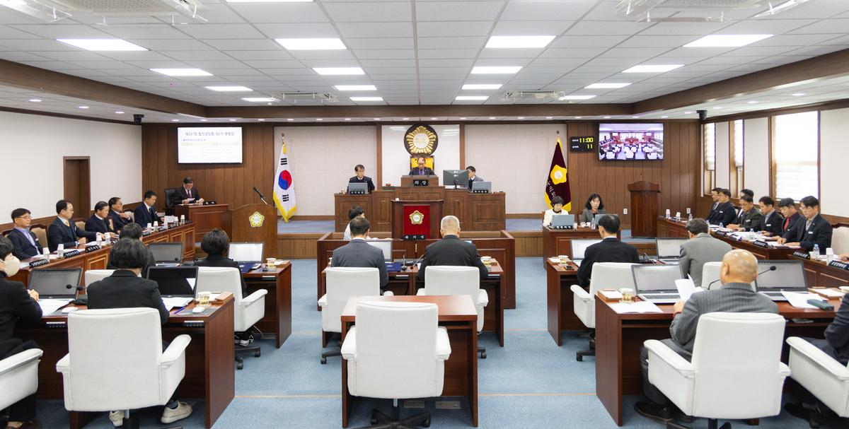 제287회 합천군의회 임시회 제2차 본회의