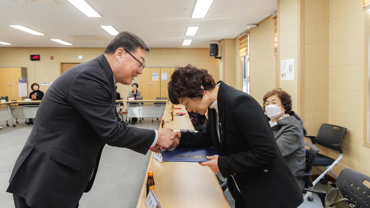 성인문해강사 위촉식