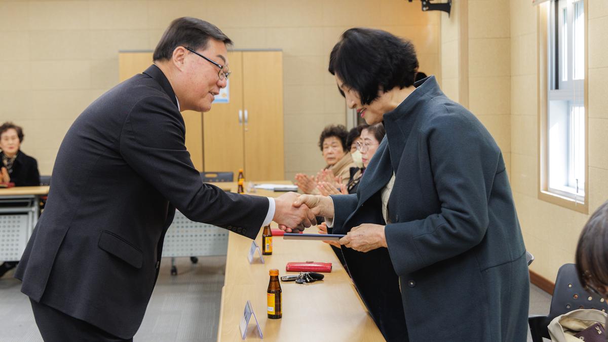 성인문해강사 위촉식
