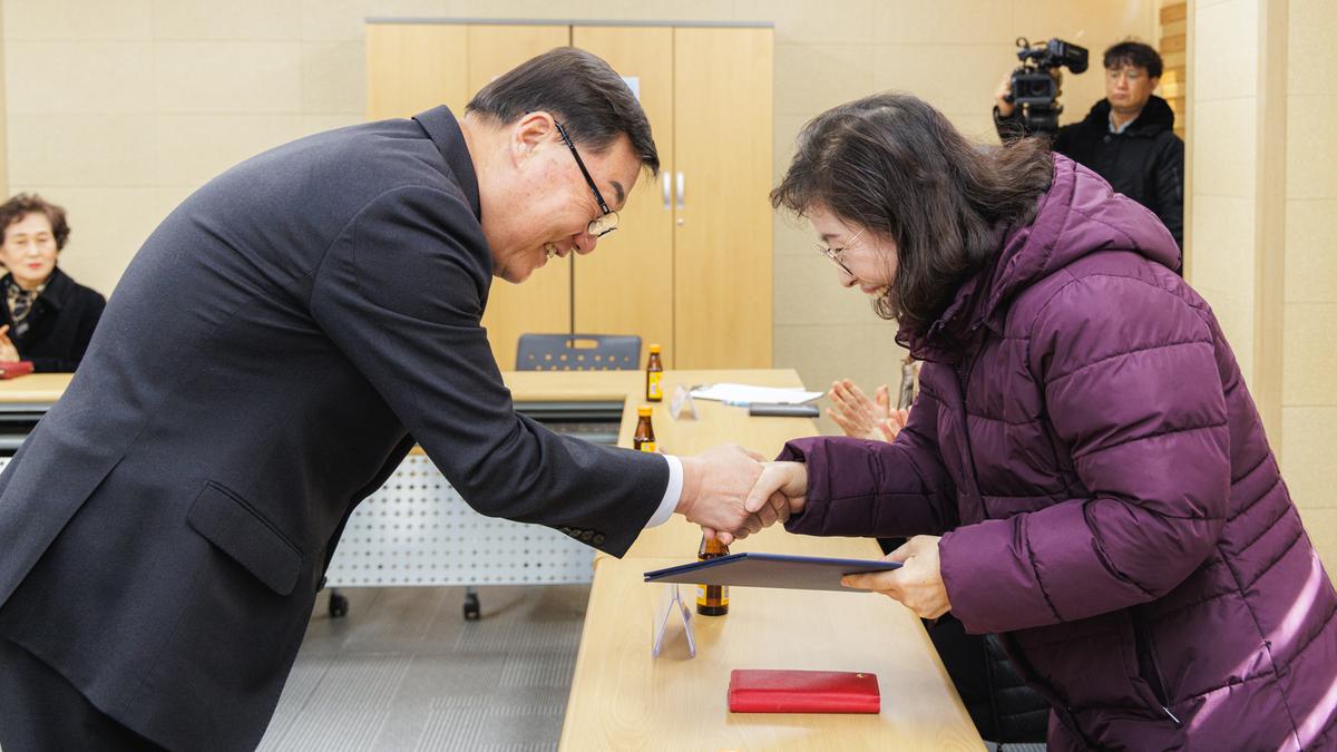 성인문해강사 위촉식