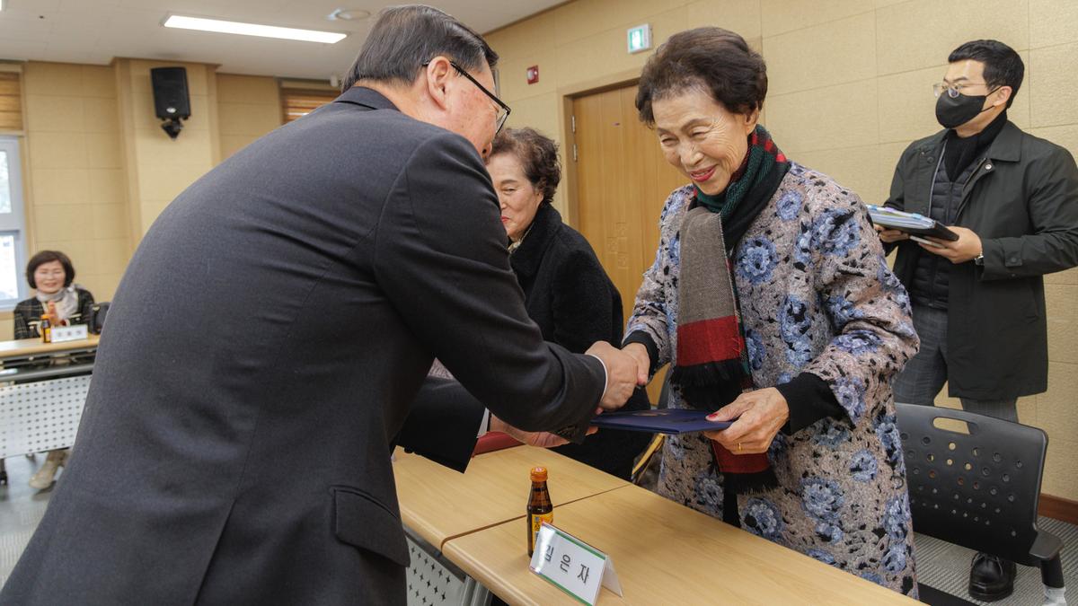 성인문해강사 위촉식