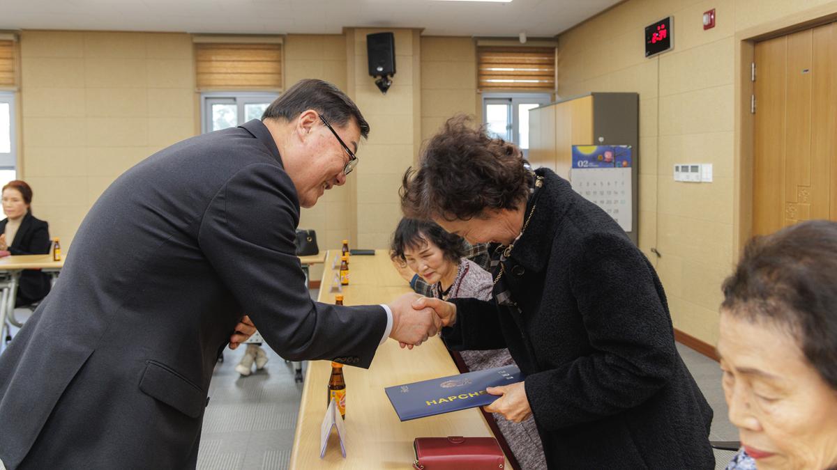성인문해강사 위촉식