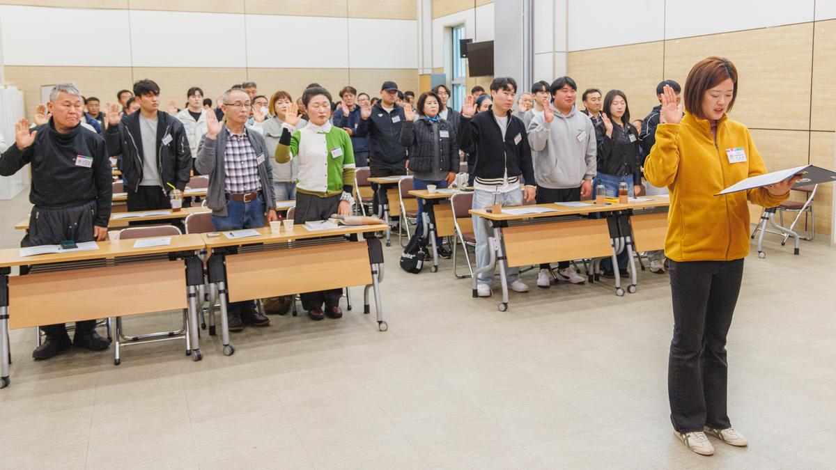 새합천 미래농업대학 입학식