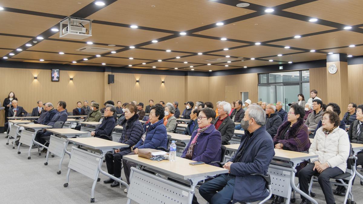 동부노인대학 입학식