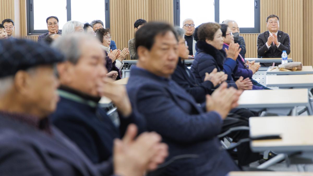 동부노인대학 입학식