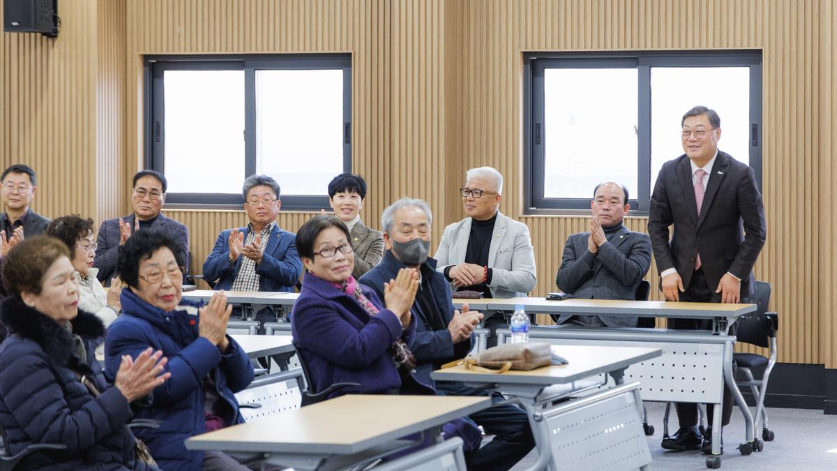 동부노인대학 입학식