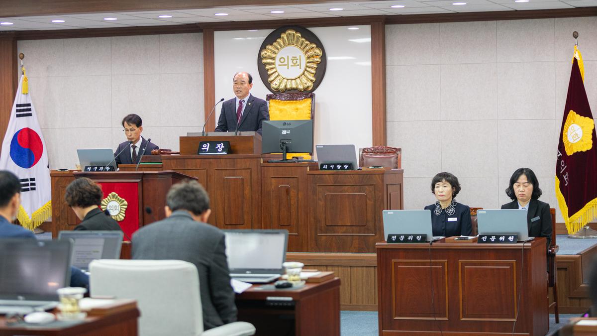 제288회 합천군의회 임시회 1차 본회의