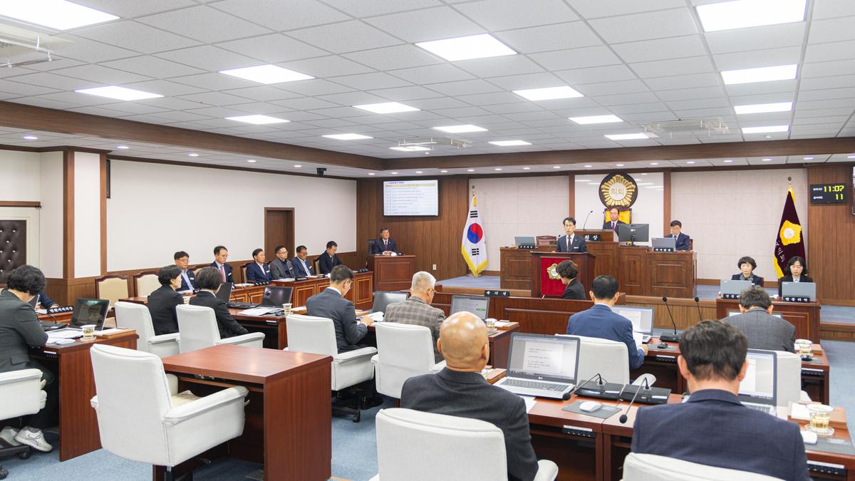 제288회 합천군의회 임시회 1차 본회의
