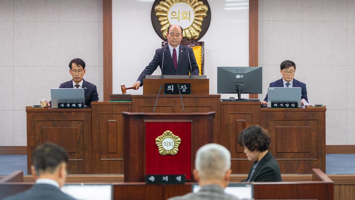 제288회 합천군의회 임시회 1차 본회의