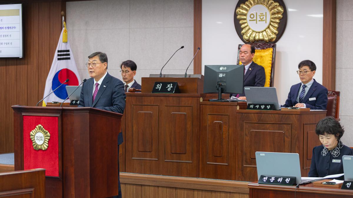 제288회 합천군의회 임시회 1차 본회의