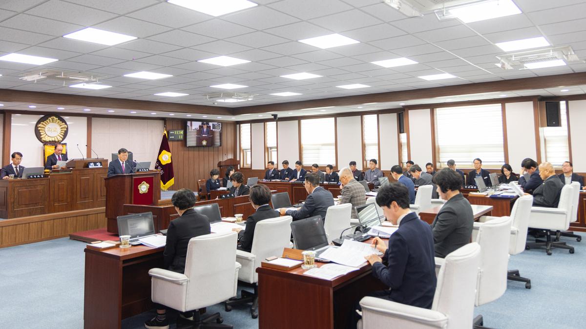 제288회 합천군의회 임시회 1차 본회의