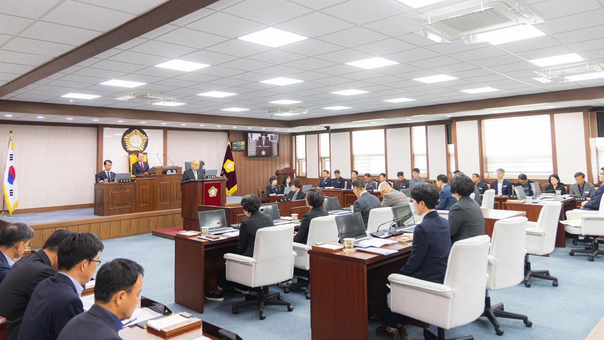 제288회 합천군의회 임시회 1차 본회의