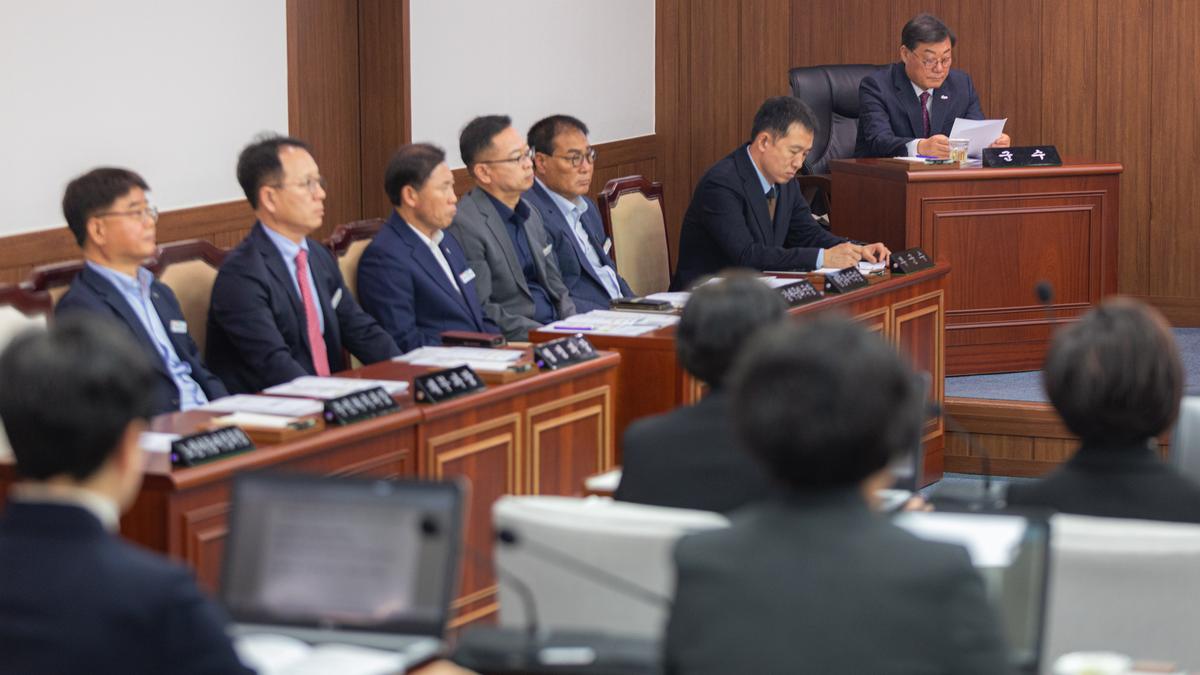 제288회 합천군의회 임시회 1차 본회의