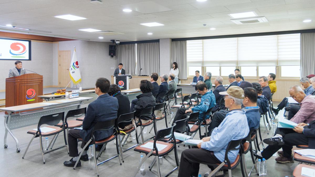 행정동우회 정기총회