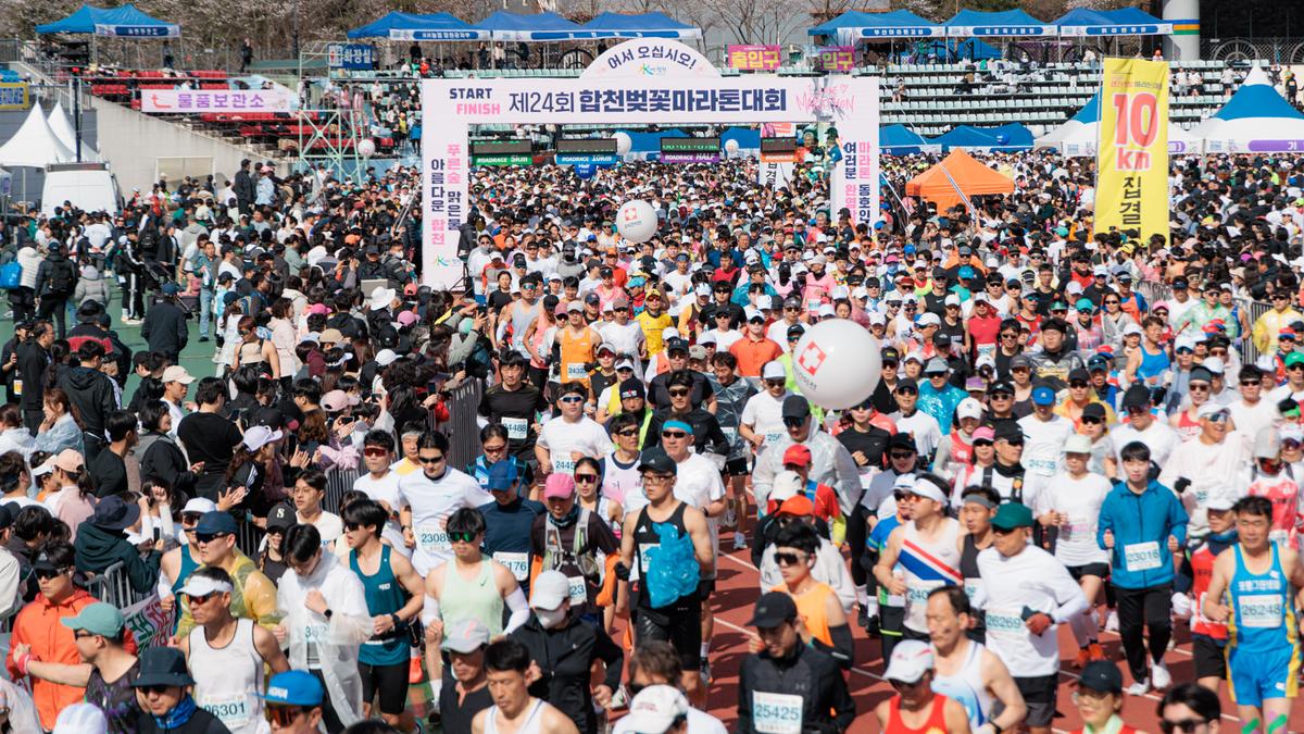 제24회 합천벚꽃마라톤대회