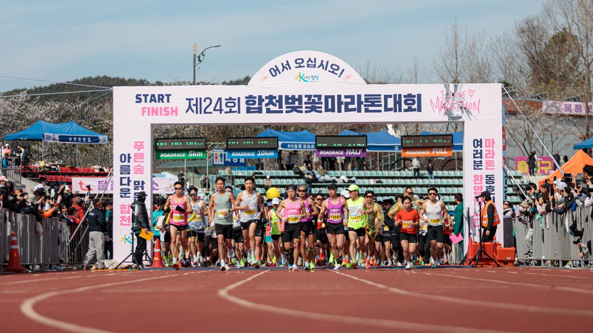 제24회 합천벚꽃마라톤대회