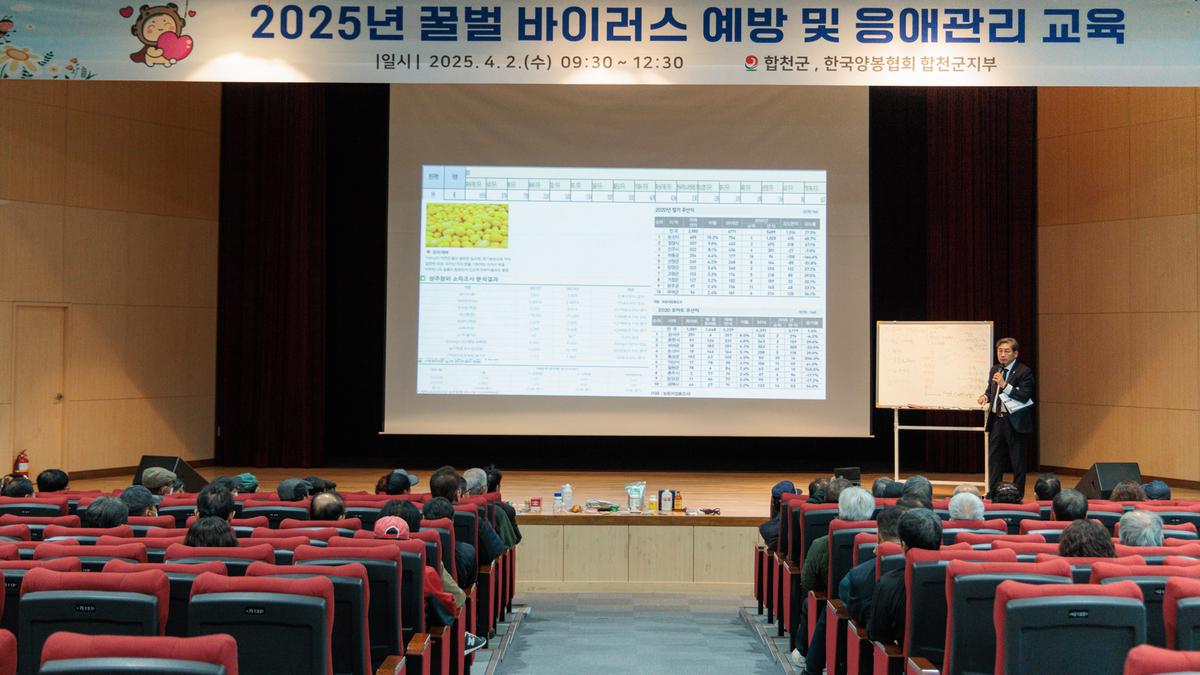 2025년 양봉교육