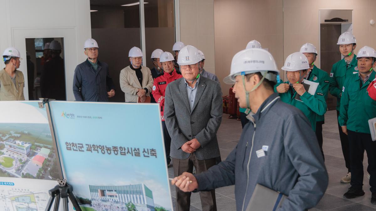 과학영농종합시설 현장방문