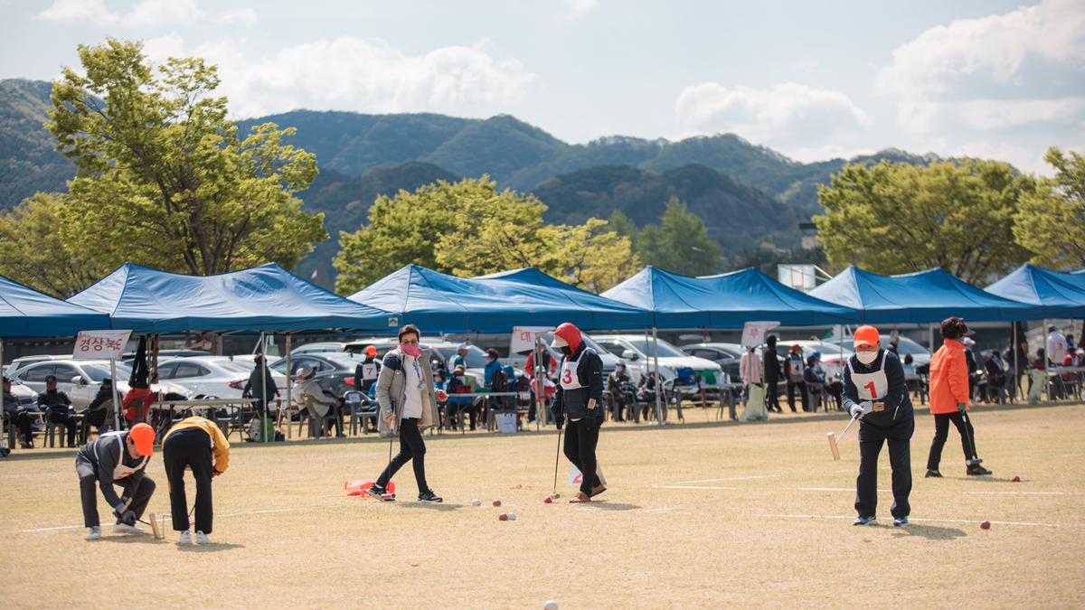 제3회 수려한합천배 전국 게이트볼대회 개회식