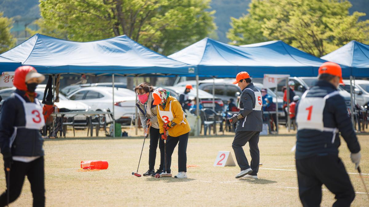 제3회 수려한합천배 전국 게이트볼대회 개회식