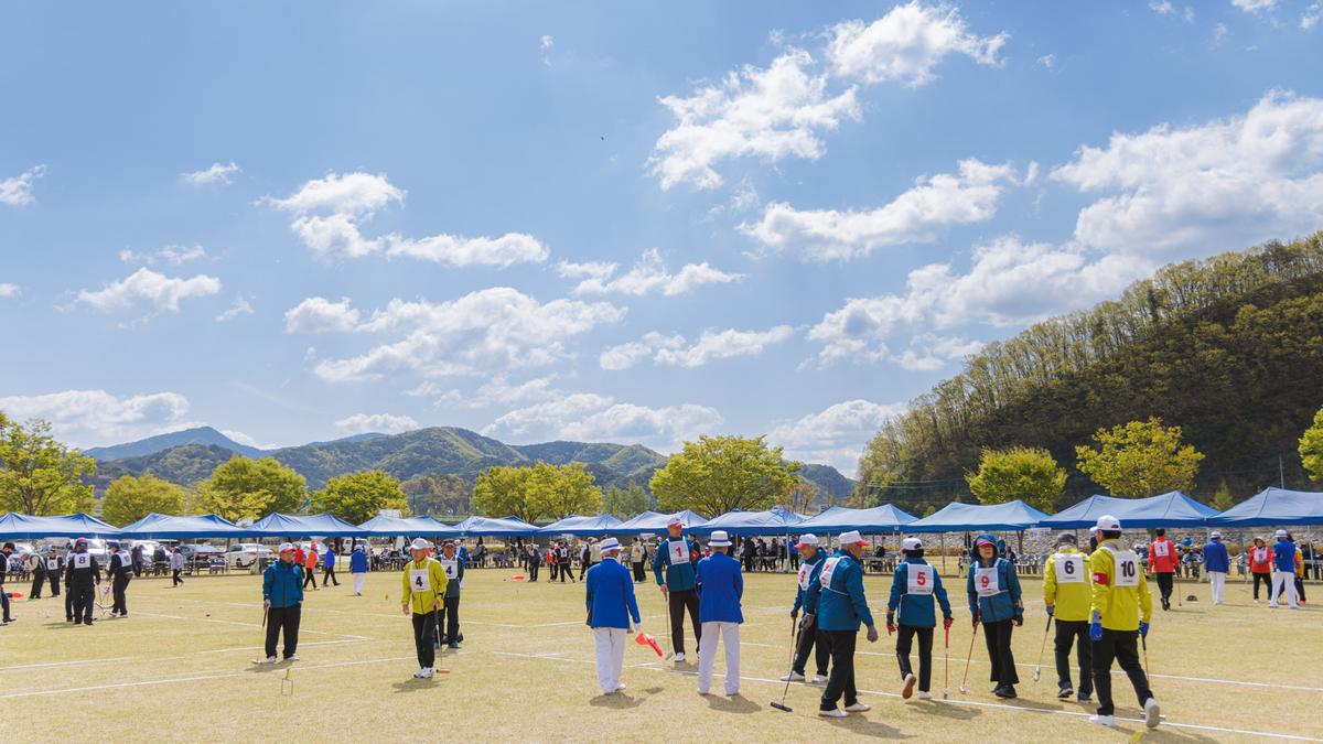 제3회 수려한합천배 전국 게이트볼대회 개회식