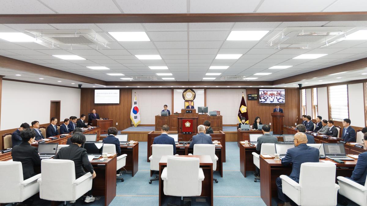 제289회 합천군의회 임시회 제1차 본회의