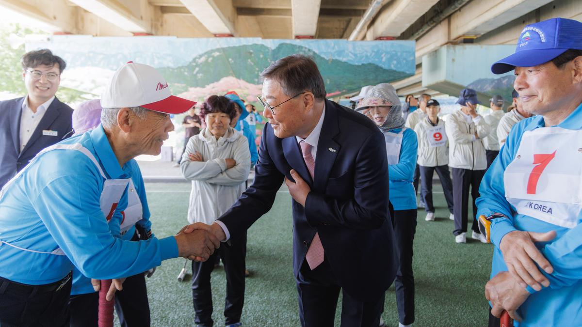 대한노인회 합천군지회 4개군 친선 노인게이트볼대회