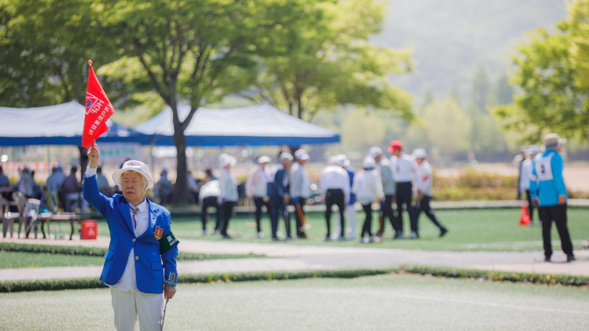 대한노인회 합천군지회 4개군 친선 노인게이트볼대회