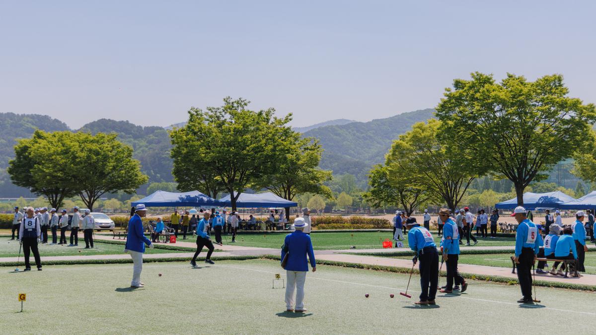 대한노인회 합천군지회 4개군 친선 노인게이트볼대회