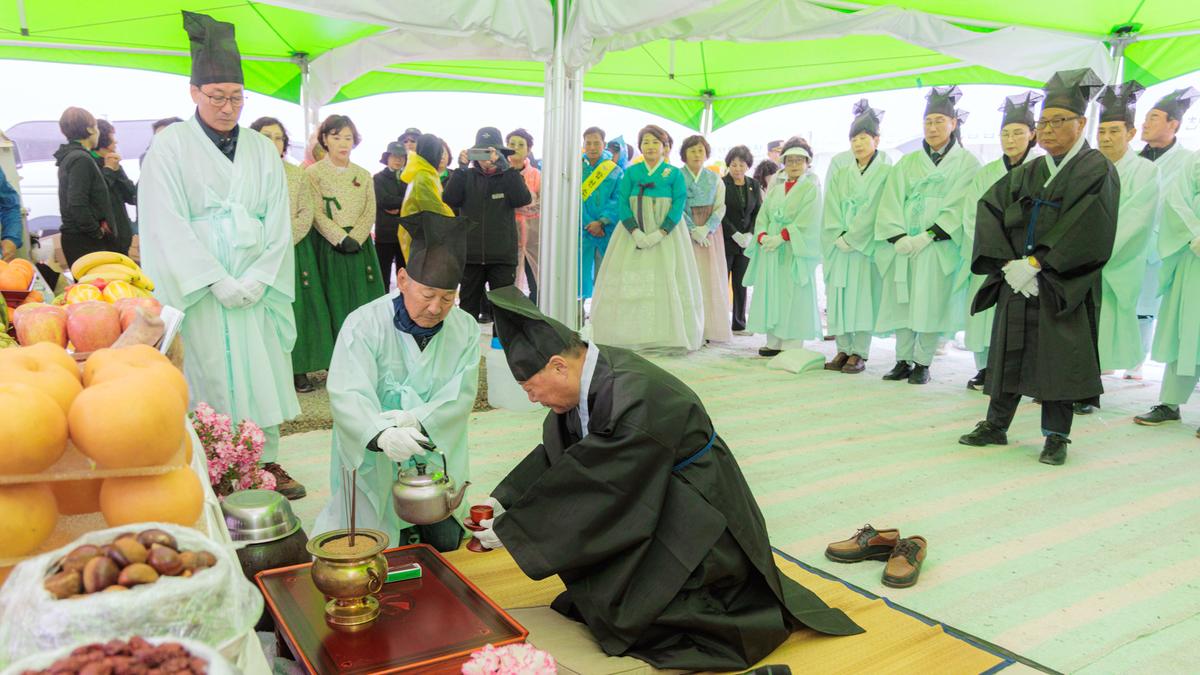 황매산철쭉제 철쭉제례