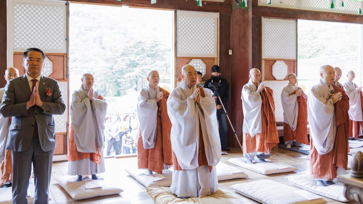 해인사 부처님오신날 봉축법요식