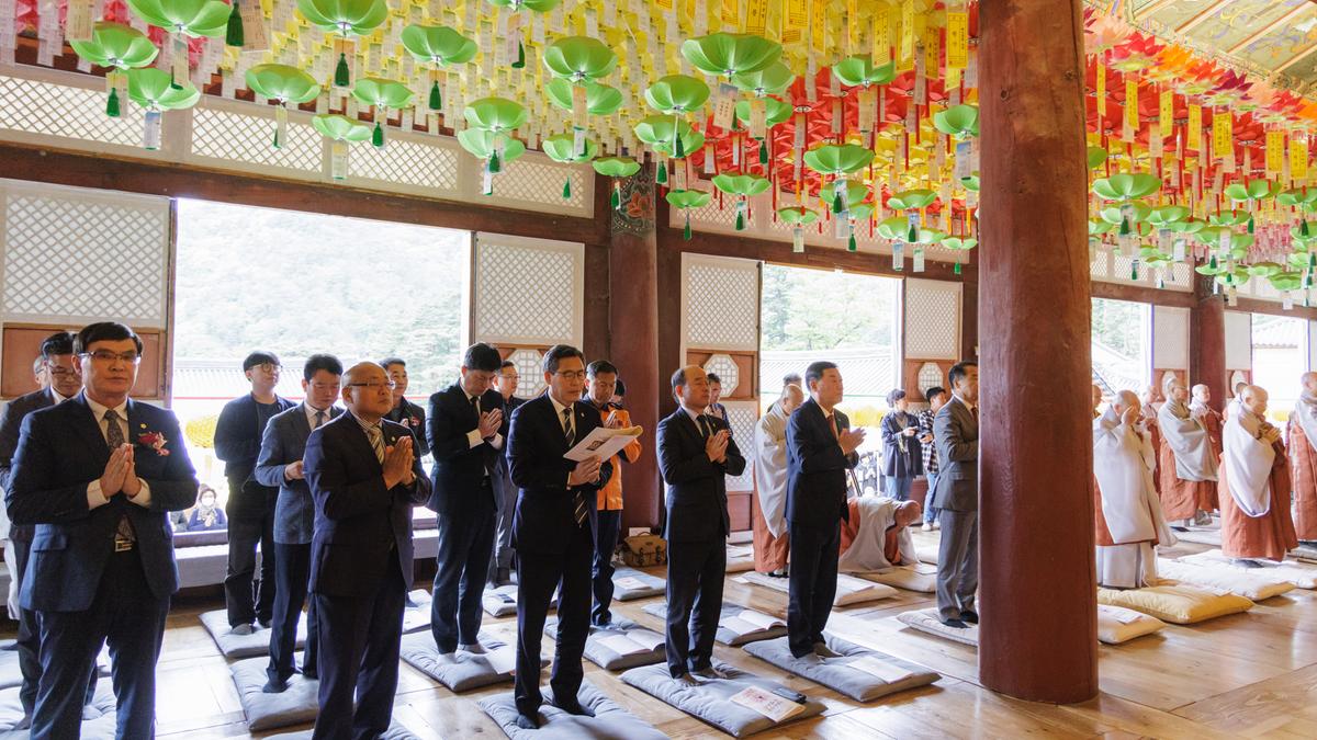 해인사 부처님오신날 봉축법요식