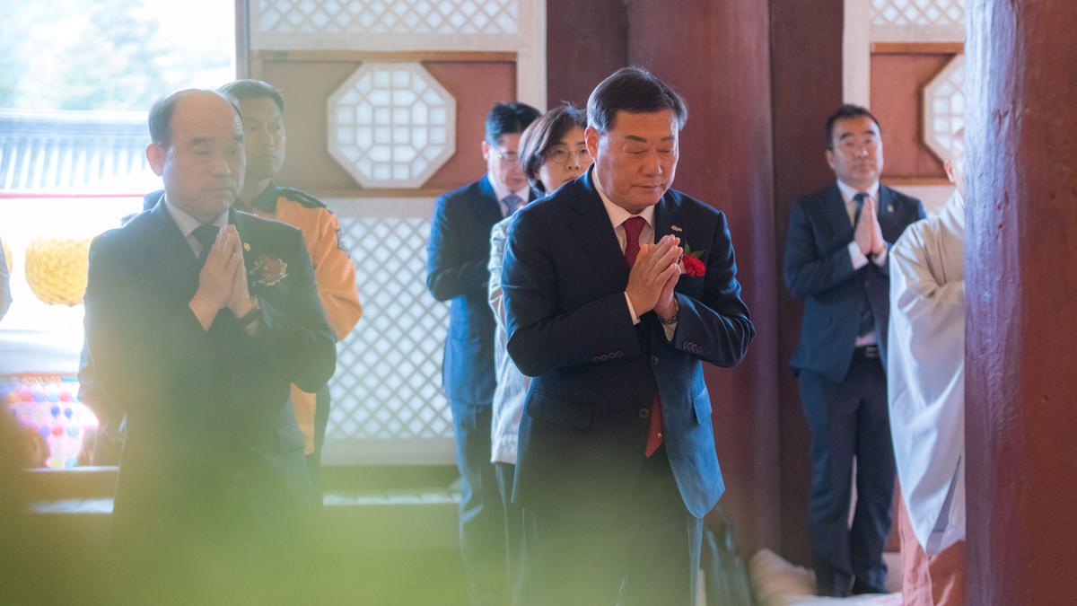 해인사 부처님오신날 봉축법요식