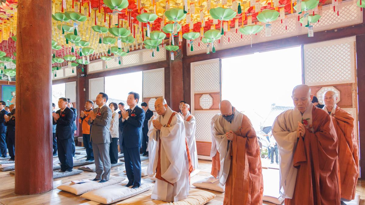 해인사 부처님오신날 봉축법요식